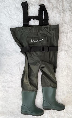 Magreel Chest Waders Youth 26 verstellbar Nylon Angeln wasserdicht Kinder