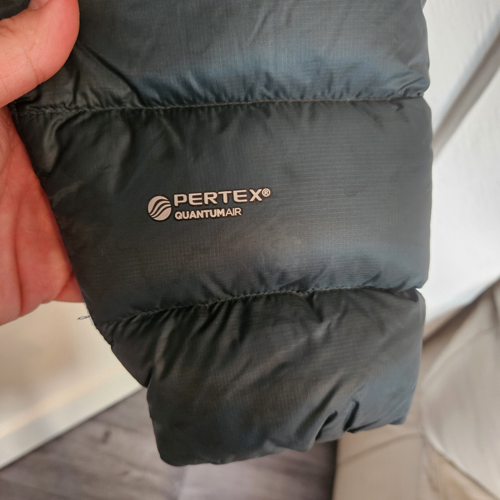 Montane Pertex Quantum Hooded Jacket Dark Green Womens Size 12 image 5