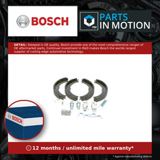 Image of Handbrake Shoes Set fits VW CRAFTER 2E, 2F 2.0D 11 to 16 Parking Genuine Bosch