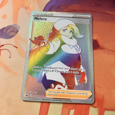 Pokémon TCG Melony 218/198 Chilling Reign Full Art Rainbow Holo Secret Rare NM