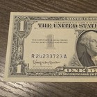 1957 B $1 Silver Certificate One Dollar Banknote, Circulated, Uncertified — photo 3