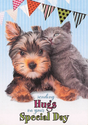 SPCA International Global Animal Rescue Adorable Heartwarming Birthday Card Set