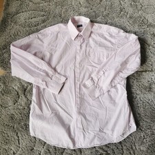 Kenzo Homme Pink Shirt Men's Large L Long Sleeve Button-Up Shirt Regular Fit
