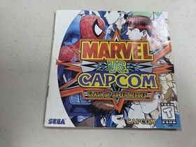 Marvel vs Capcom Clash of Super Heroes Sega Dreamcast Complete *Tested* SEE PICS