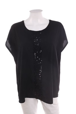 VIA APPIA DUE Kurzarm-Shirt 2XL schwarz