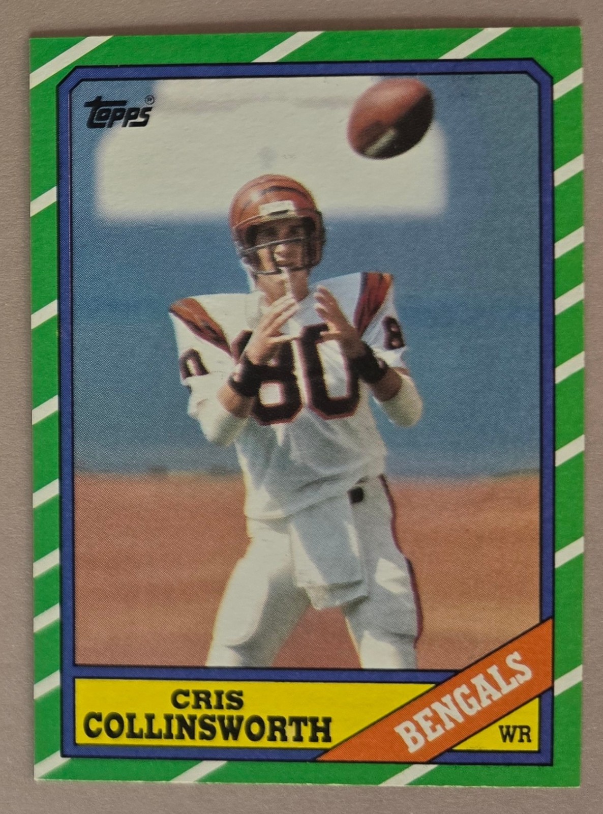 1986 Topps Cris Collinsworth Cincinnati Bengals #258
