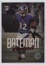2021 Panini Chronicles Luminance Update Rookies Red 131/199 Rashod Bateman 0wp8