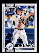 2026 Topps #74 Alex Freeland Los Angeles Dodgers