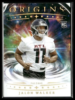 2025 Panini Origins 110 Jalon Walker Atlanta Falcons
