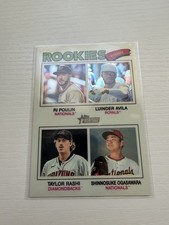 2026 Topps Heritage Chrome Rookies Poulin Avila Rashi Ogasawara RC SP!!!! 