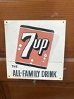 7up Soda Sign Vintage Sprite Coca Cola General Store Advertising Coke Shop Can