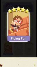 Flying Fun - Harry Potter Album Sticker 5 Star Set Number 19