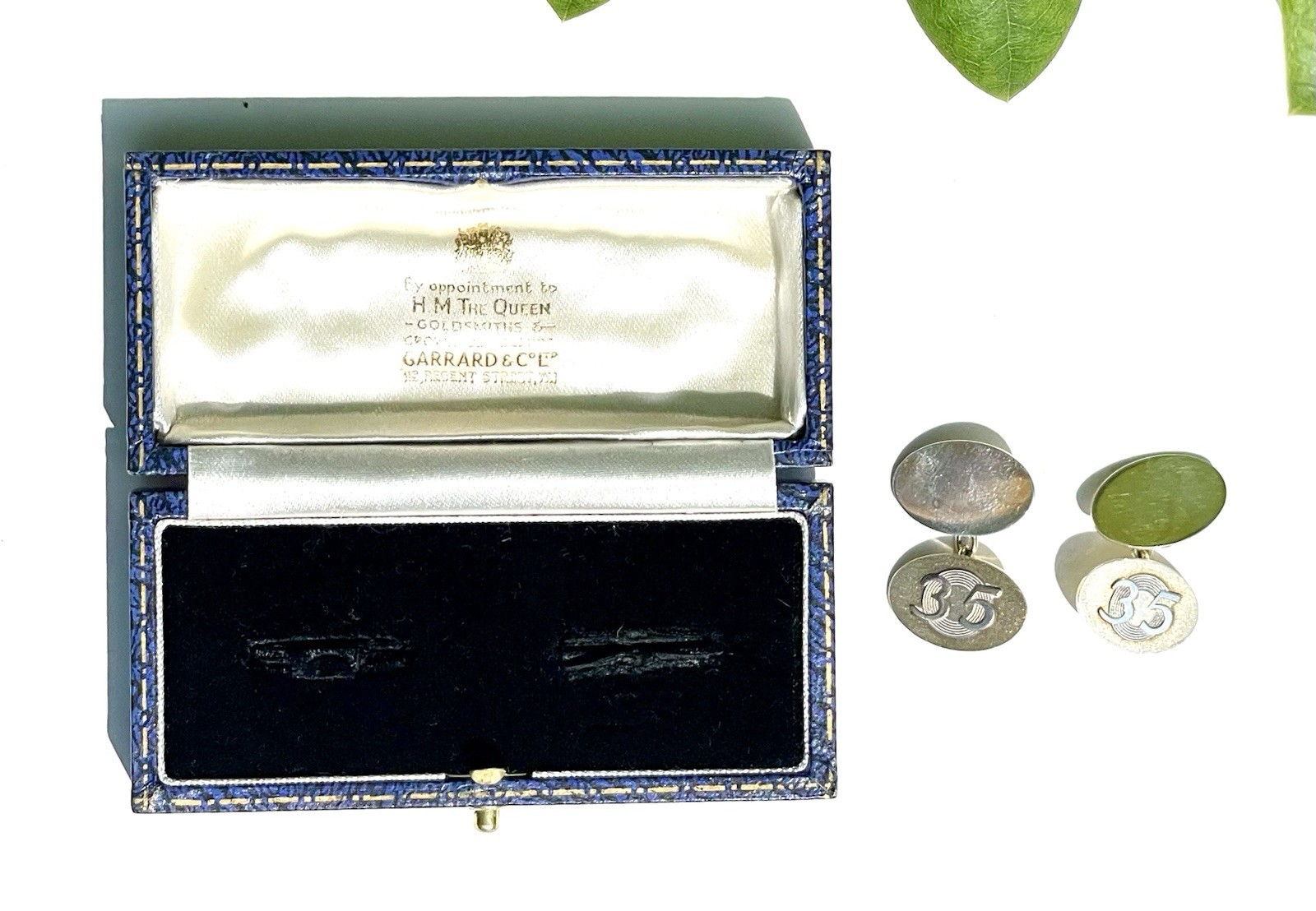 Garrard Solid Sterling Silver Hallmarked 35th Thi… - image 6