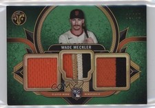 2024 Topps Triple Threads Rookie Team Relics Emerald 3/18 Wade Meckler 08z4