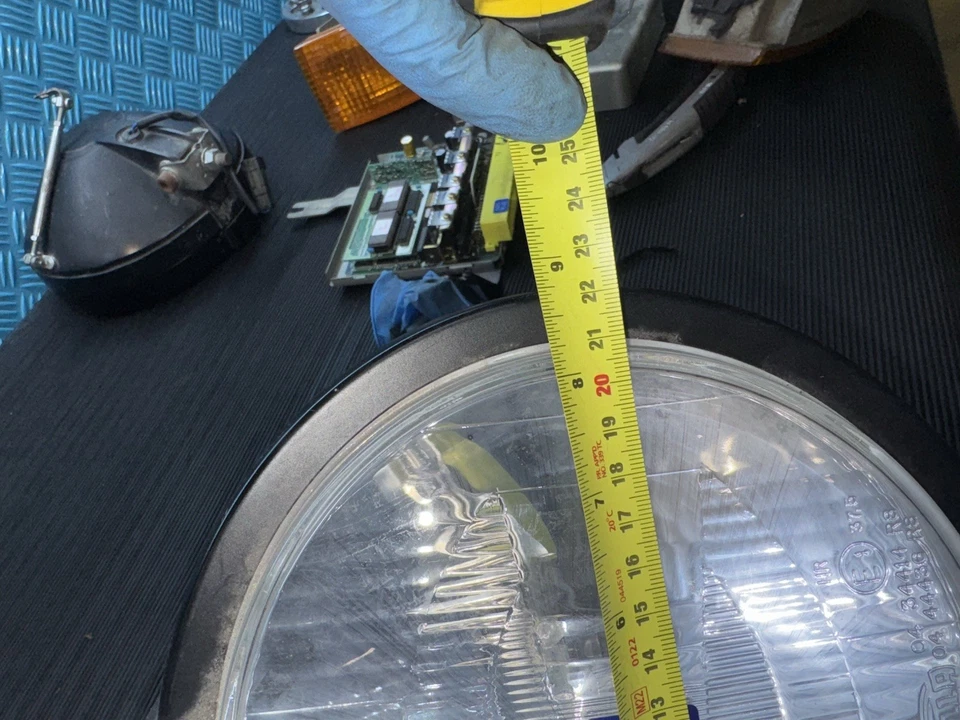 Pair Genuine Hella Spot Lights Mk1 Mk2 Escort Rally Car Road - Image 3 of 4