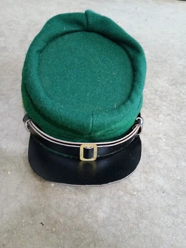 CIVIL WAR US UNION SHARPS GREEN WOOL FORAGE CAP HAT-MEDIUM