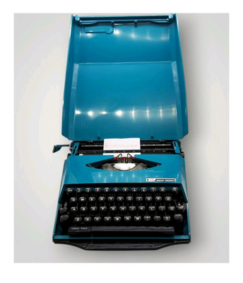 Original Vintage Smith Corona Super-G Handschreibmaschine - Design by Ghia