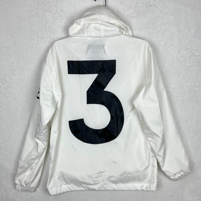 Yeezus Tour Jacket Yeezy Adidas Season Mens Size Medium White Windbreaker 