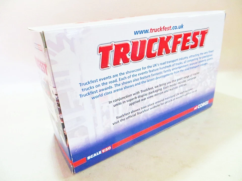 CORGI TRUCKFEST CC13232 'DAF XF SUPER CAB, BEAMISH TRANSPORT' 1:50 MIB/BOXED - Image 4 of 4