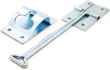 Red Hound Auto RV Trailer 6 Inches T-Style Entry Door Catch silver/metallic 