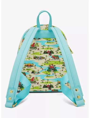 Loungefly Disney Lilo & Stitch Locations Allover Print Mini Rucksack - Bild 7 von 8