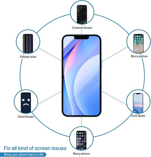 Ecran pour iPhone X/XR/XS MAX/11/12/13 MINI/14 PLUS : Vitre tactile + OLED / LCD - Photo 116/128