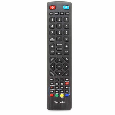 Original Technika TV Fernbedienung für LCD LED Freeview PVR 3D HD TV/DVD TVs