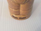 CHIKI TIKI Angst Brown Ceramic Mug Cup Vase Alligator Adventure Cup Beach Hut — photo 6