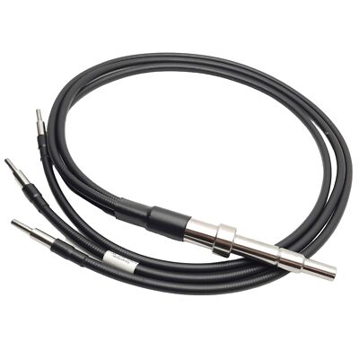Dymax 39787 Fiber Optic Curing Light Guide Quartz 3-Pole 3x 2.5mm *1/3 Damaged*