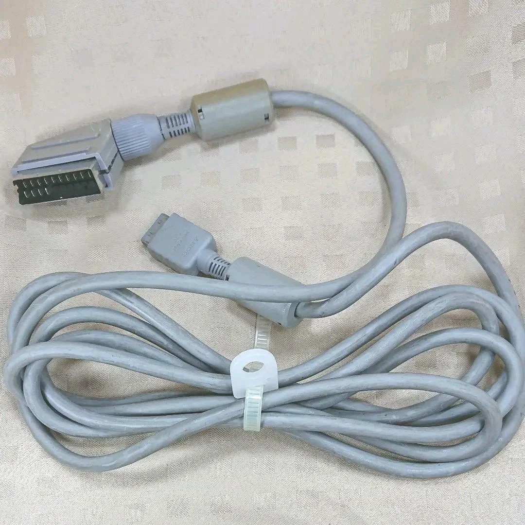 PlayStation Sony SCART Cable SCPH-1050 From JP Import F/S |