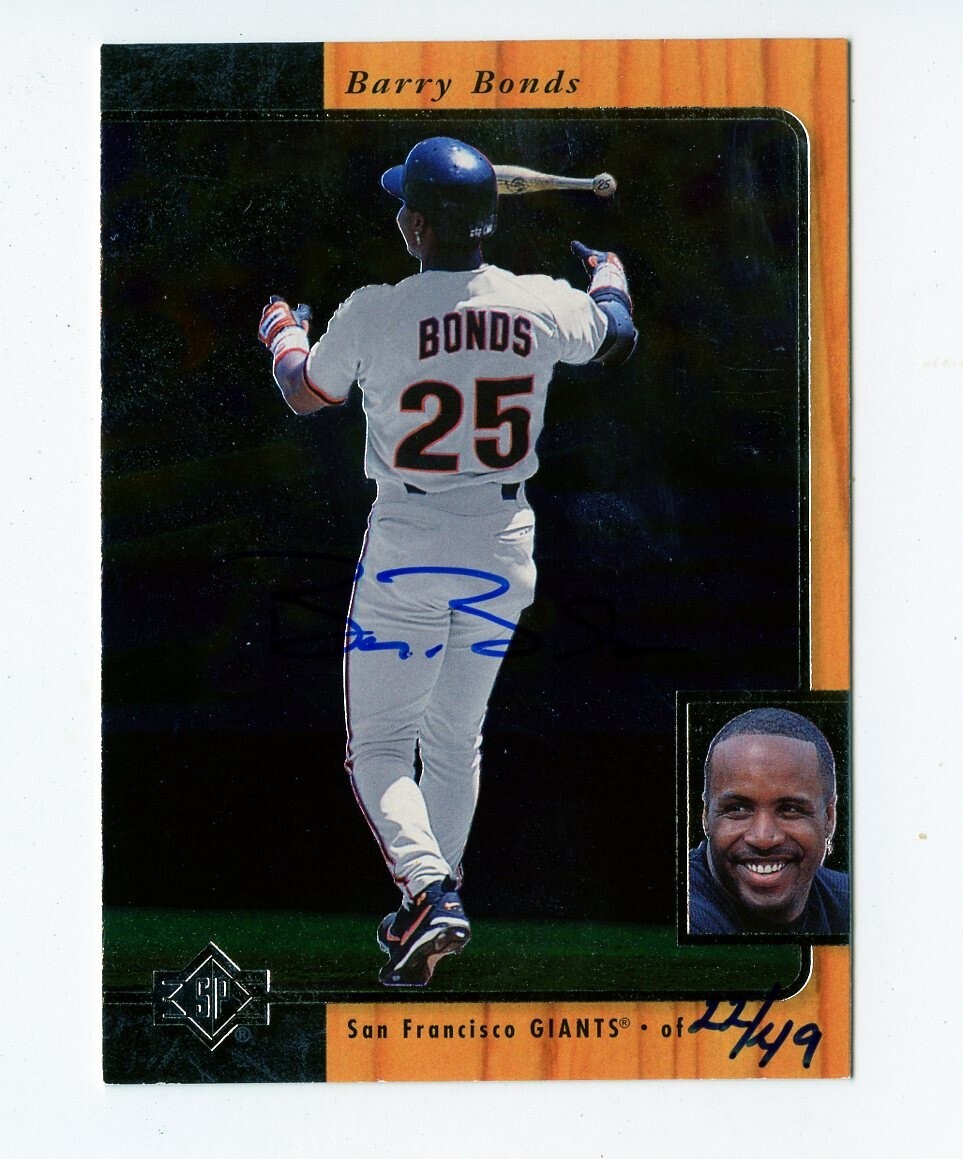 2006 Bowman Barry Bonds Buy Back Auto