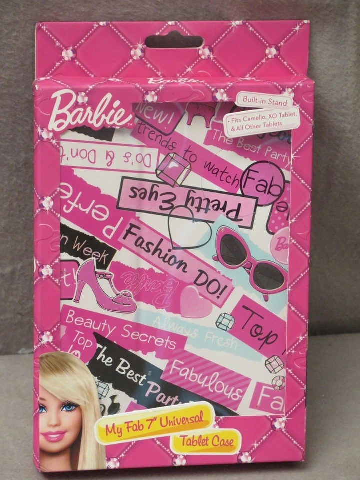 Hello Kitty, My Little Pony, Barbie or Hot Wheels 7" Universal Tablet Case BNIB  - Image 4 of 4