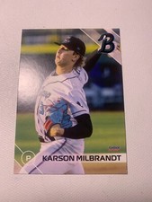 Karson Milbrandt Card 2024 Beloit Sky Carp Team Card