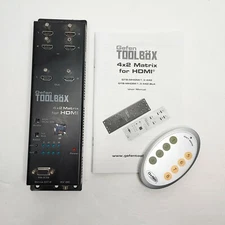 Gefen Toolbox 4x2 Matrix for HDMI GTB-MHDMI1.3-442-BLK (Black) With PSU A892 