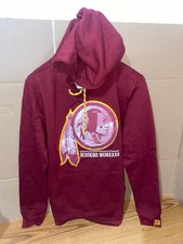 Washington Redskins NFL Men's Small Maroon Pullover Hoodie