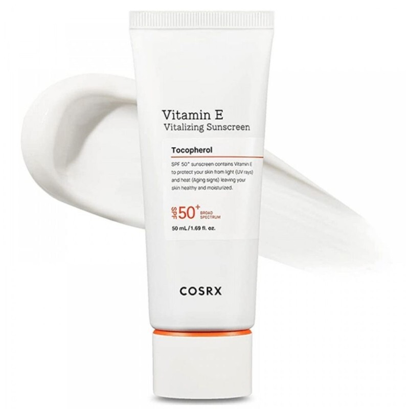 COSRX Crema solare nutriente con vitamina E SPF50+, 50 ml