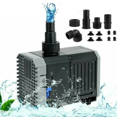 CHJ 500-2000L/H ECO Teichpumpe Aquarium Tauchpumpe Förderpumpe Wasserpumpe pumpe