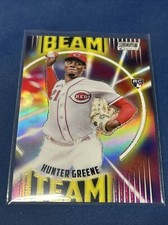 2022 Stadium Club Chrome Beam Team #BT-11 Hunter Greene - Cincinnati Reds