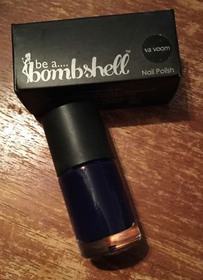 Be a bombshell VA VOOM (Deep Purple) Nail Polish, Full size, .46 fl oz NIB