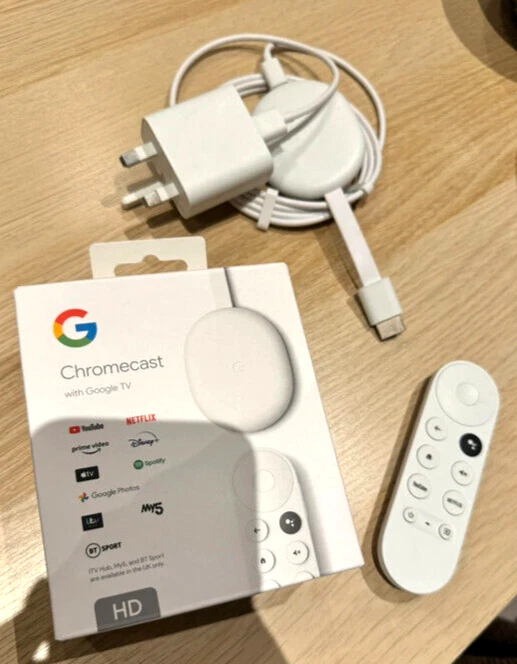 Google Chromecast with Google TV Media Streamers | eBay