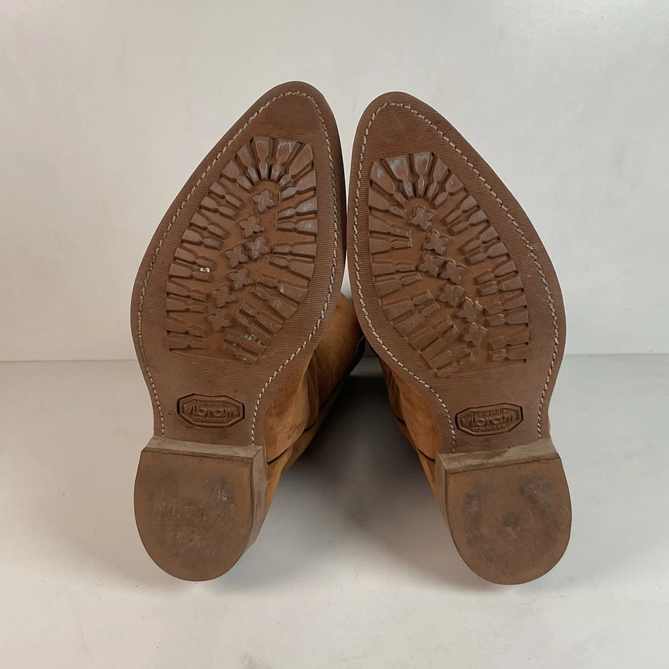 Botas de Vaquero Wolverine Piel de Cerdo Gamuza Para Hombre 8.5 EE. UU. Hechas en Ásperas Foto 2 de 4