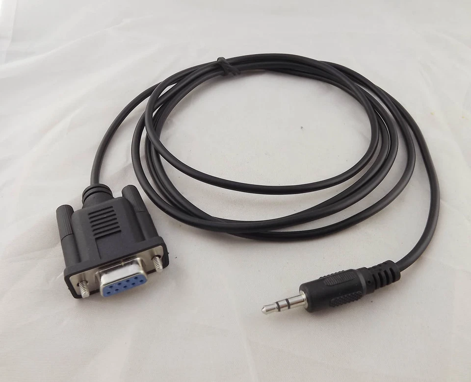 6Ft DB9 9 Pin Female To 3.5mm Male TRS Stereo Serial Data Converter Cable 1.8M - Image 4 of 4