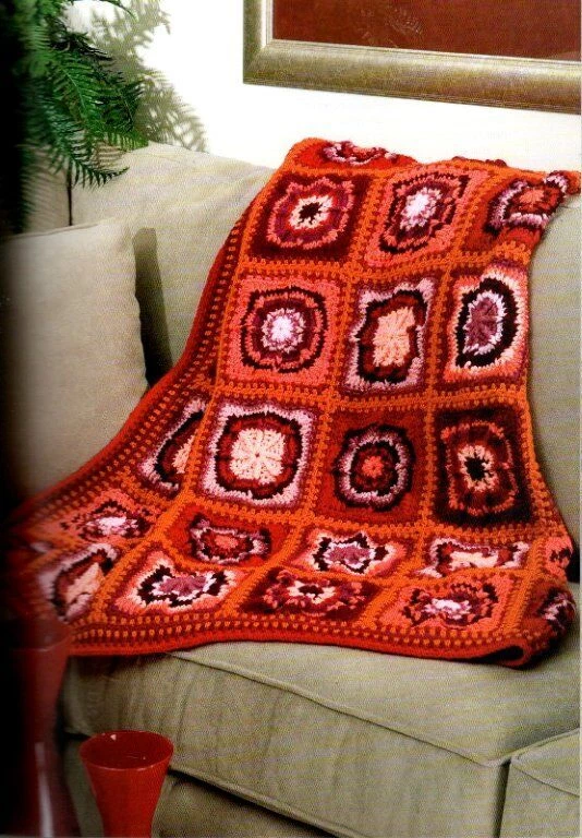 THE NEEDLECRAFT SHOP JOIN-AS-YOU-GO AFGHANS 47 PRETTY DESIGNS - Image 4 of 4