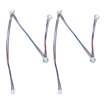 3D Printer DIY Stealthburner LED PTFE Wires Harness RGBW Button PCB Led