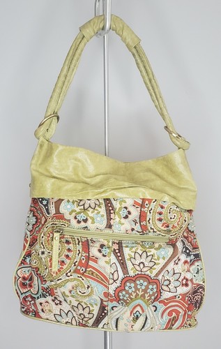 Ebisu Green Paisley Purse