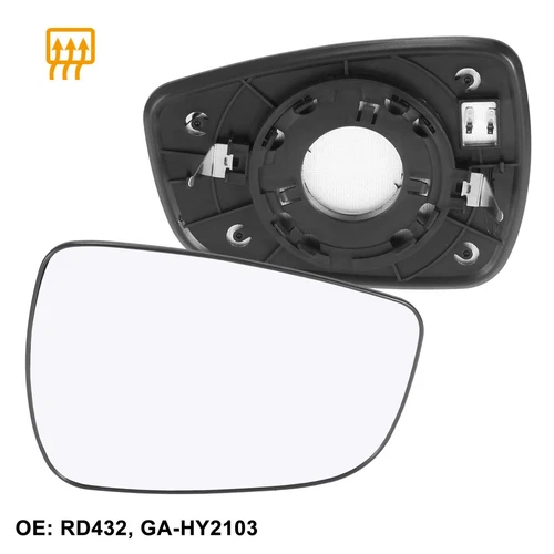 GA-HY2103 Heated Mirror Glass For Hyundai Elantra 2011-2013 Accent SE Right Side