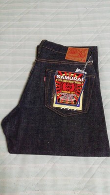 SAMURAI JEANS 10th Anniversary Special Edition W33 Vintage Denim
