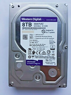 WD81PURZ-85LWMY0 for parts, data recovery, ersatzteile datenrettung