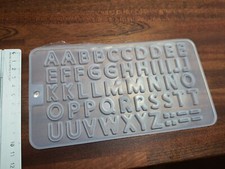 stampo in silicone nuovo Con Lettere alfabeto, Perfetto Per La Resina 