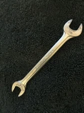 VINTAGE BLUE POINT By Snap On S-1214 OPEN END WRENCH 3/8" & 7/16"